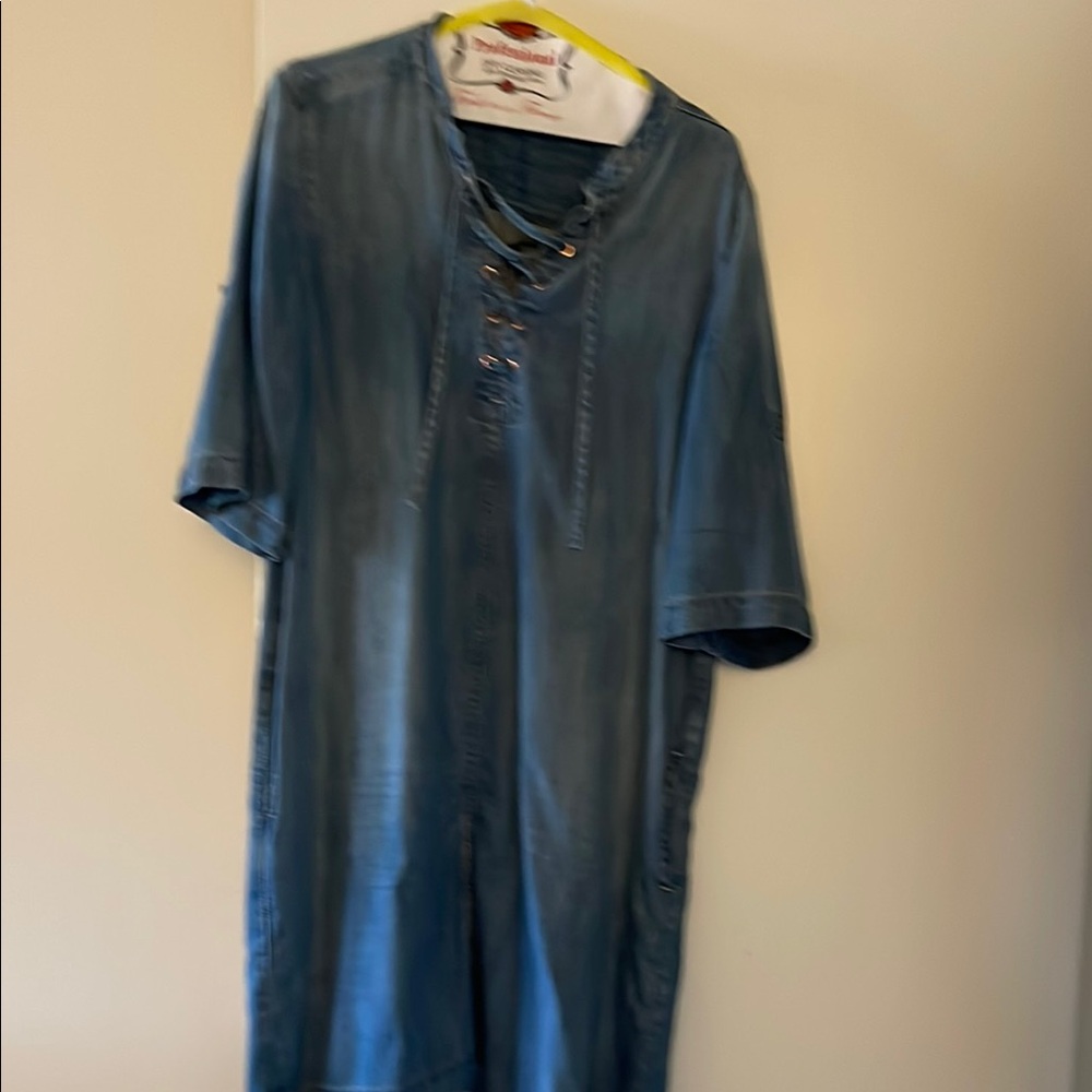 Calvin Klein Jeans Blue Casual Dress